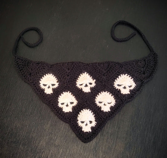 Sparkly Skulls Bandana